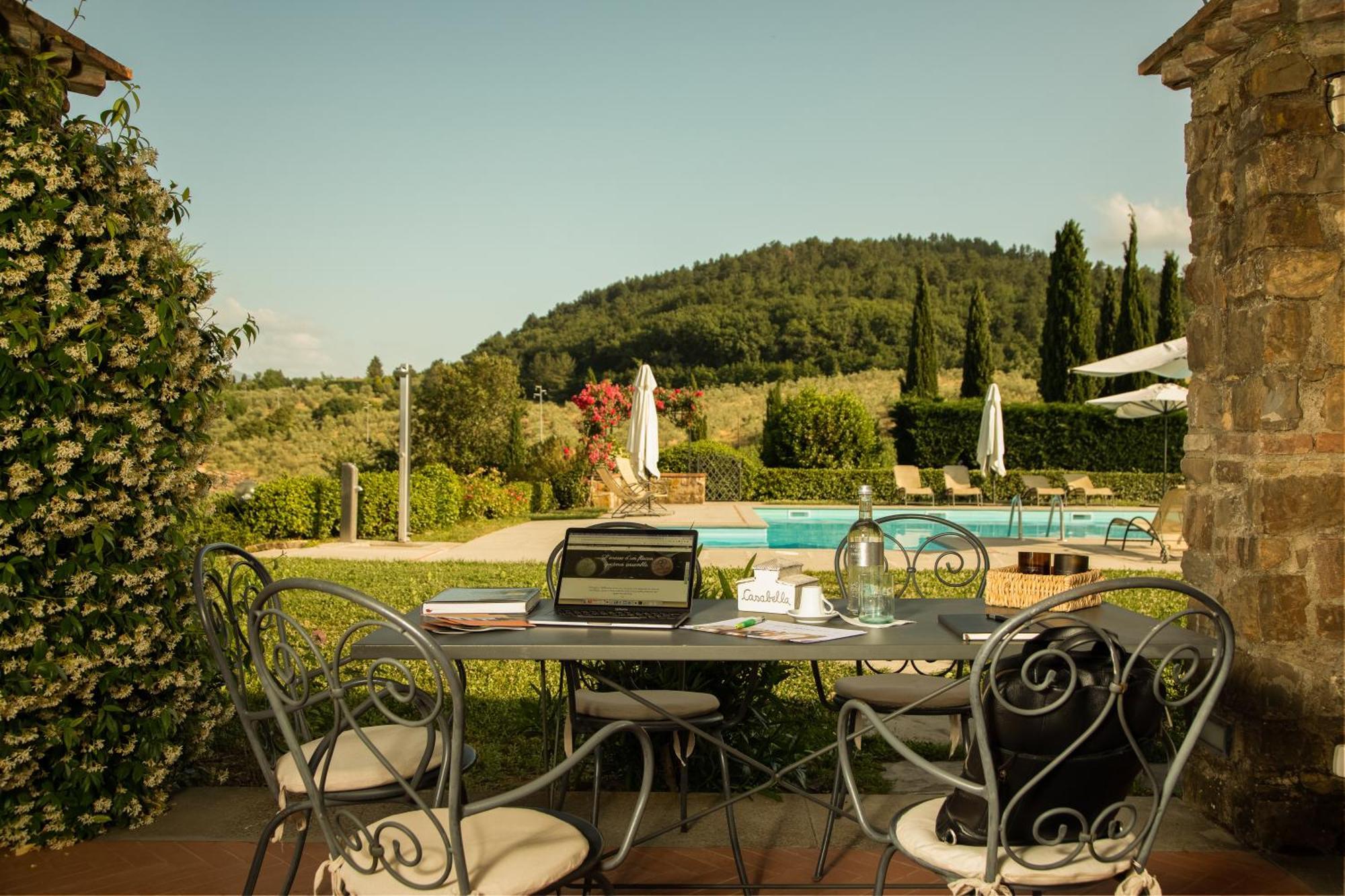 Agriturismo Fattoria Lavacchio ปอนตาสซิเอเว ภายนอก รูปภาพ