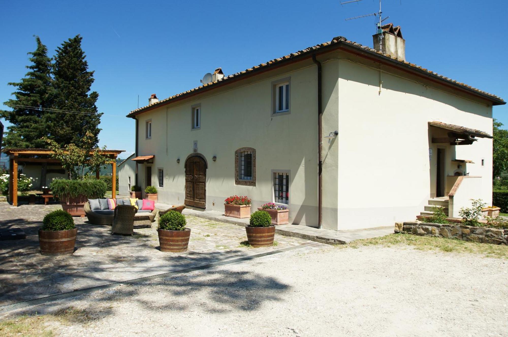 Agriturismo Fattoria Lavacchio ปอนตาสซิเอเว ภายนอก รูปภาพ